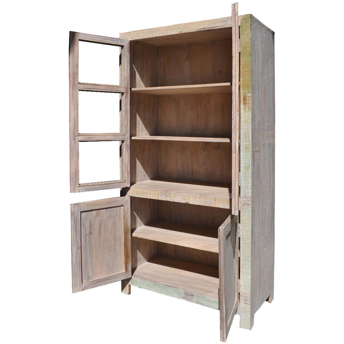 Farmhouse Reclaimed Wood Breakfront