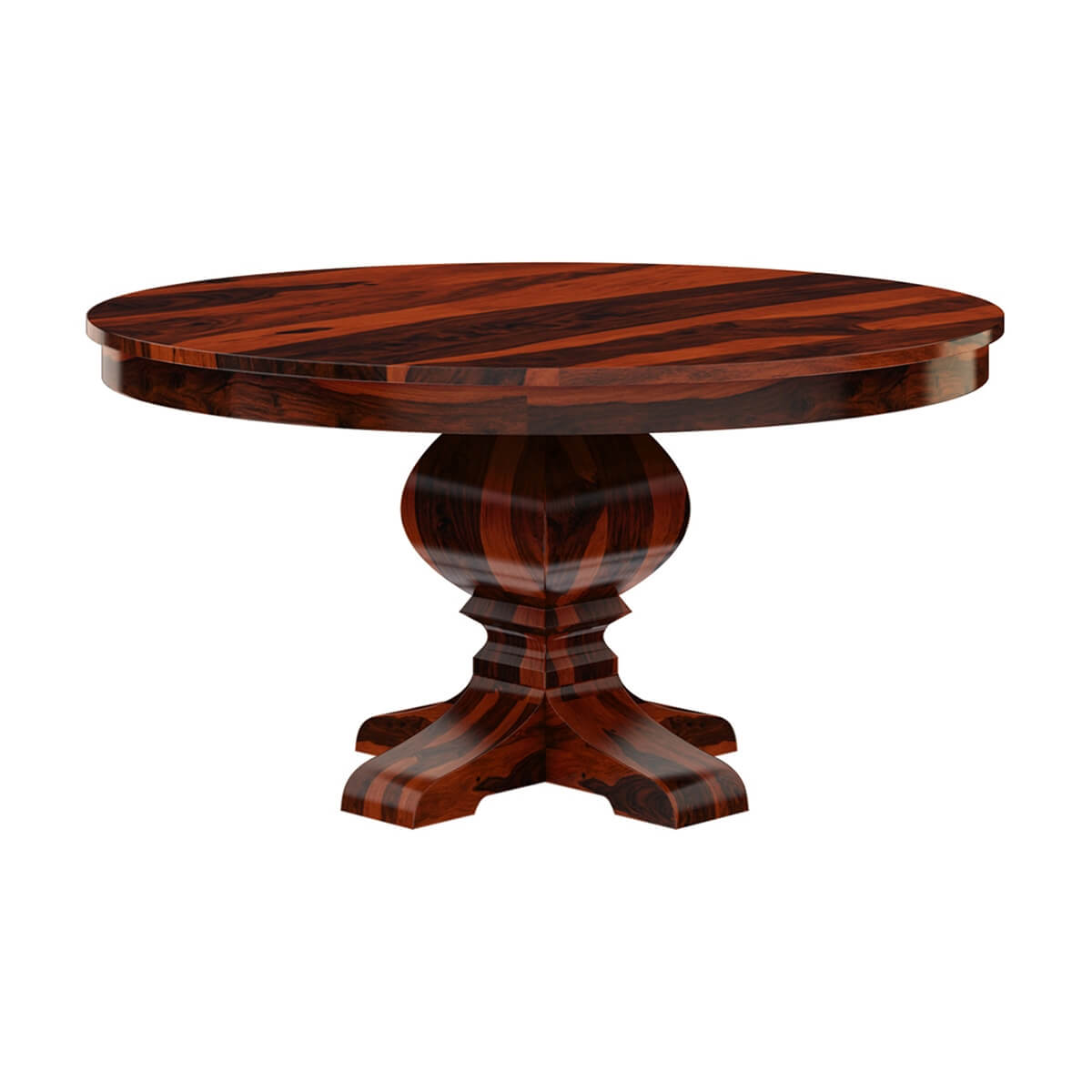 Missouri 60" Solid Wood Round Pedestal Dining Table
