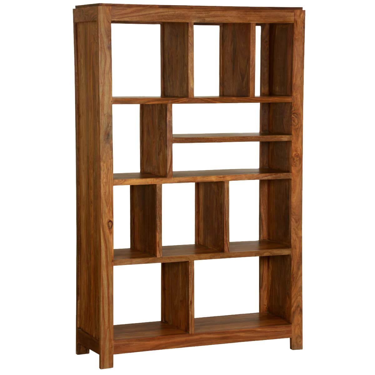 Simply Modern Solid Wood 11 Section Display Rack Cube Bookcase