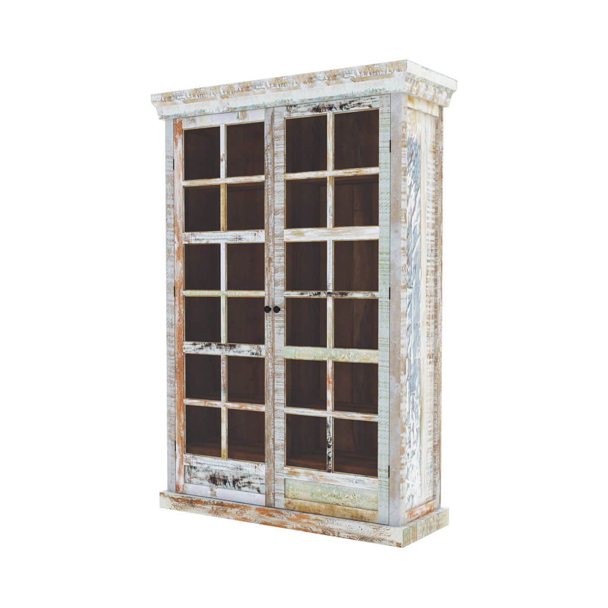 Tucson Rainbow Rustic Reclaimed Wood 9Pc Dining Room Set