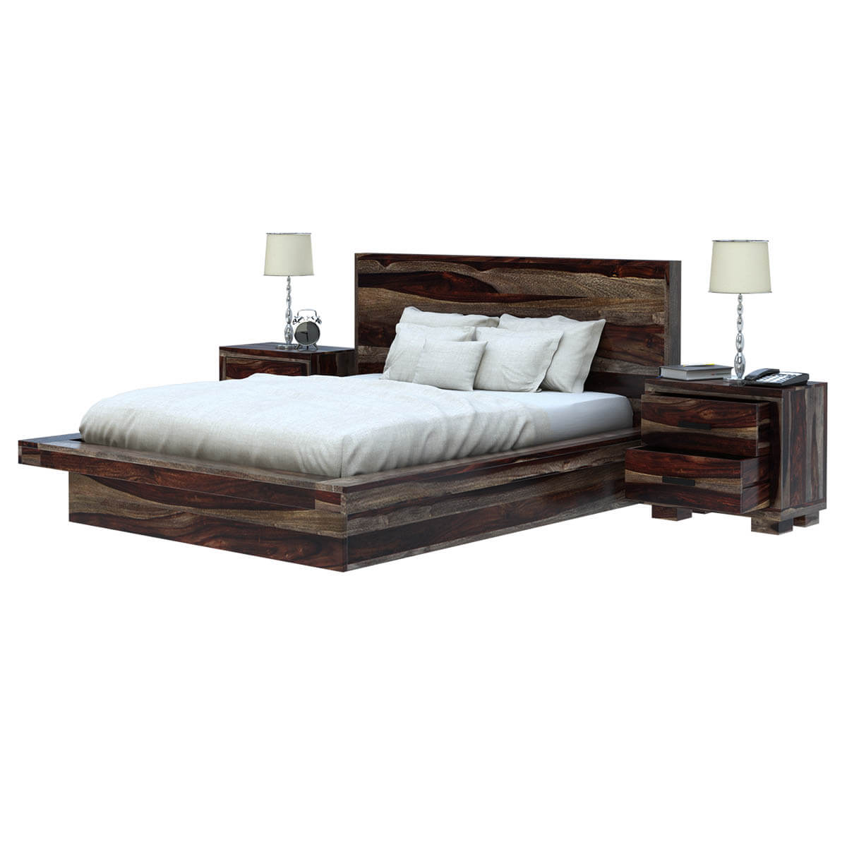 Virginia Modern 4 Piece Bedroom Set