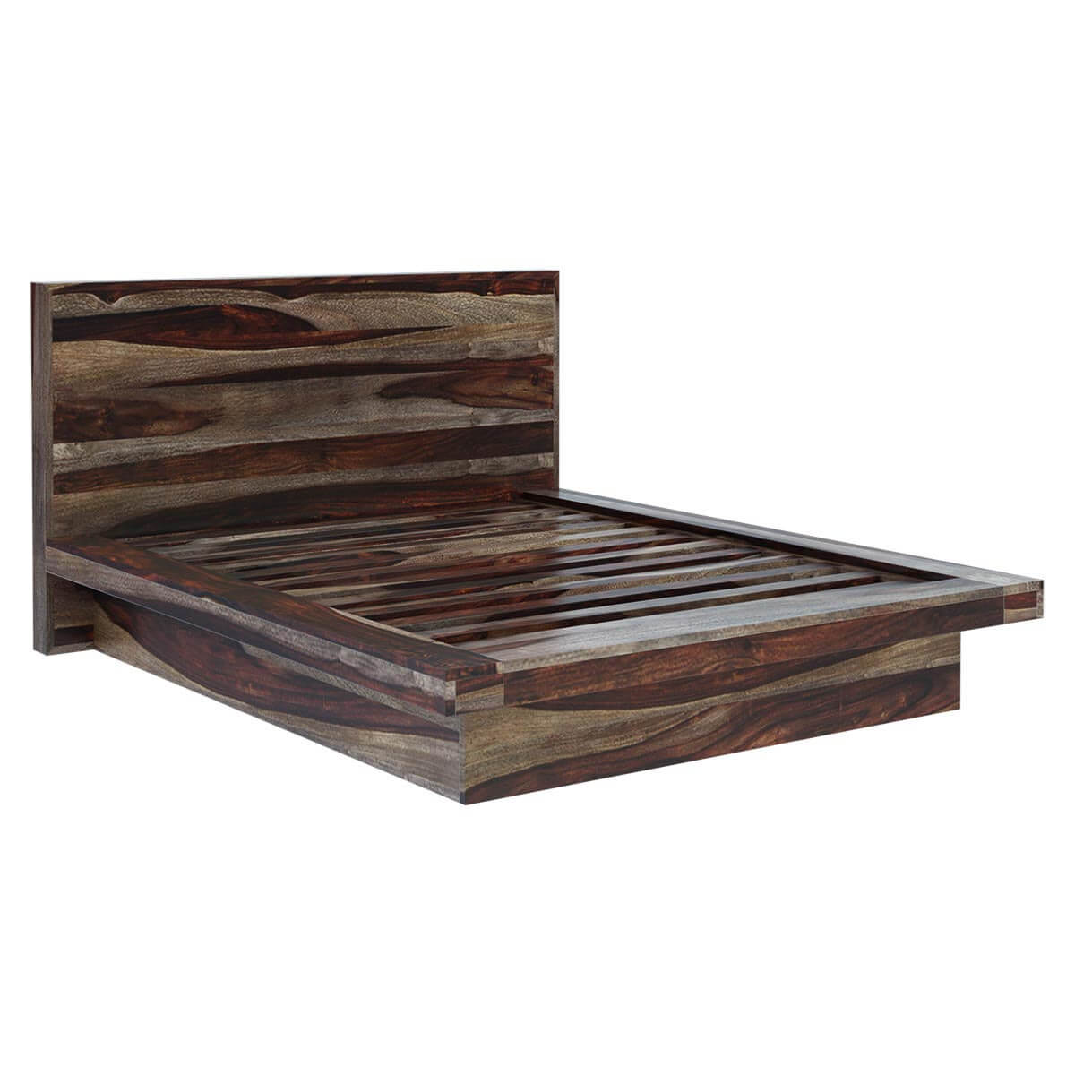 Virginia Modern Handcrafted Solid Wood Platform Bed