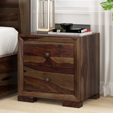 Rustic Wood Nightstands Sierra Living Concepts