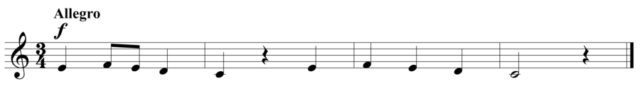 Grade 2 voice sight reading exercise, "I'll Be Quick" by Szabolcs Attila S. on SightReadingMastery