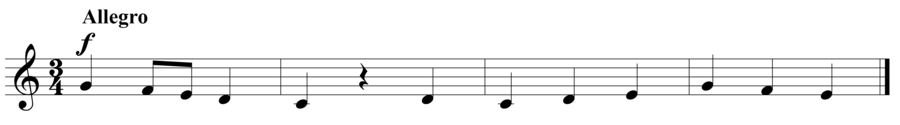 Grade 2 voice sight reading exercise, "Hurry Up!" by Szabolcs Attila S. on SightReadingMastery