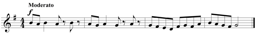 Grade 2 voice sight reading exercise, "Giocoso in G Major" by Szabolcs Attila S. on SightReadingMastery