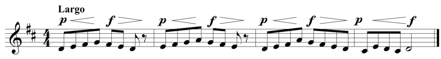 Grade 2 voice sight reading exercise, "Singing in a Swing" by Szabolcs Attila S. on SightReadingMastery