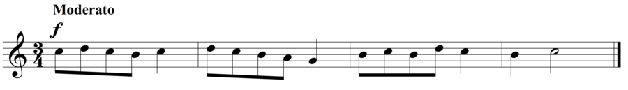 Grade 2 voice sight reading exercise, "You May Go" by Szabolcs Attila S. on SightReadingMastery