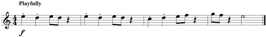 Grade 2 guitar sight reading exercise, "Do the Rhythm" by Jonathan D. on SightReadingMastery