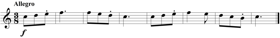 Grade 3 guitar sight reading exercise, "Prelude to a March" by Honesto Jr. J. on SightReadingMastery