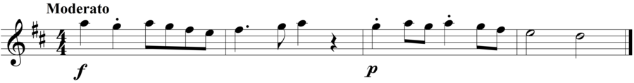 Grade 3 guitar sight reading exercise, "Subito Piano" by Honesto Jr. J. on SightReadingMastery