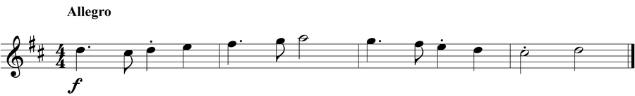 Grade 3 guitar sight reading exercise, "Fast and Lively" by Jonathan D. on SightReadingMastery