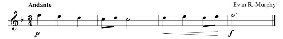 Grade 1 guitar sight reading exercise, "Lost and Found" by Evan M. on SightReadingMastery