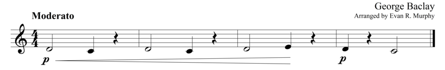 Grade 1 guitar sight reading exercise, "Whole Steps" by George B. on SightReadingMastery