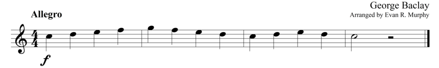 Grade 1 guitar sight reading exercise, "Don't Pause" by George B. on SightReadingMastery