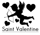 Saint Valentine Silhouettes
