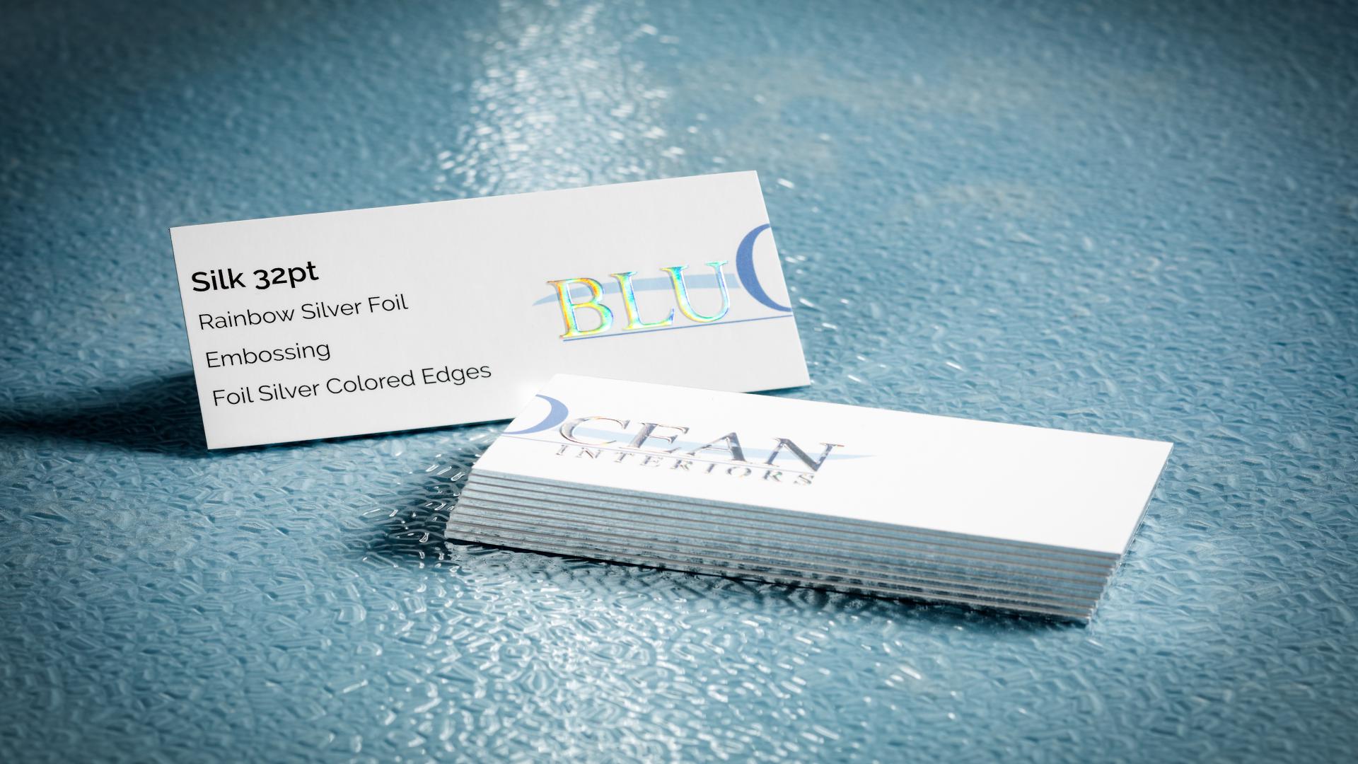 Slim Business Card Mini Business Cards SilkCards