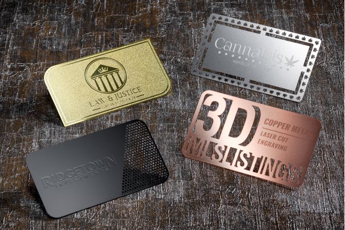 Metal Card Samples