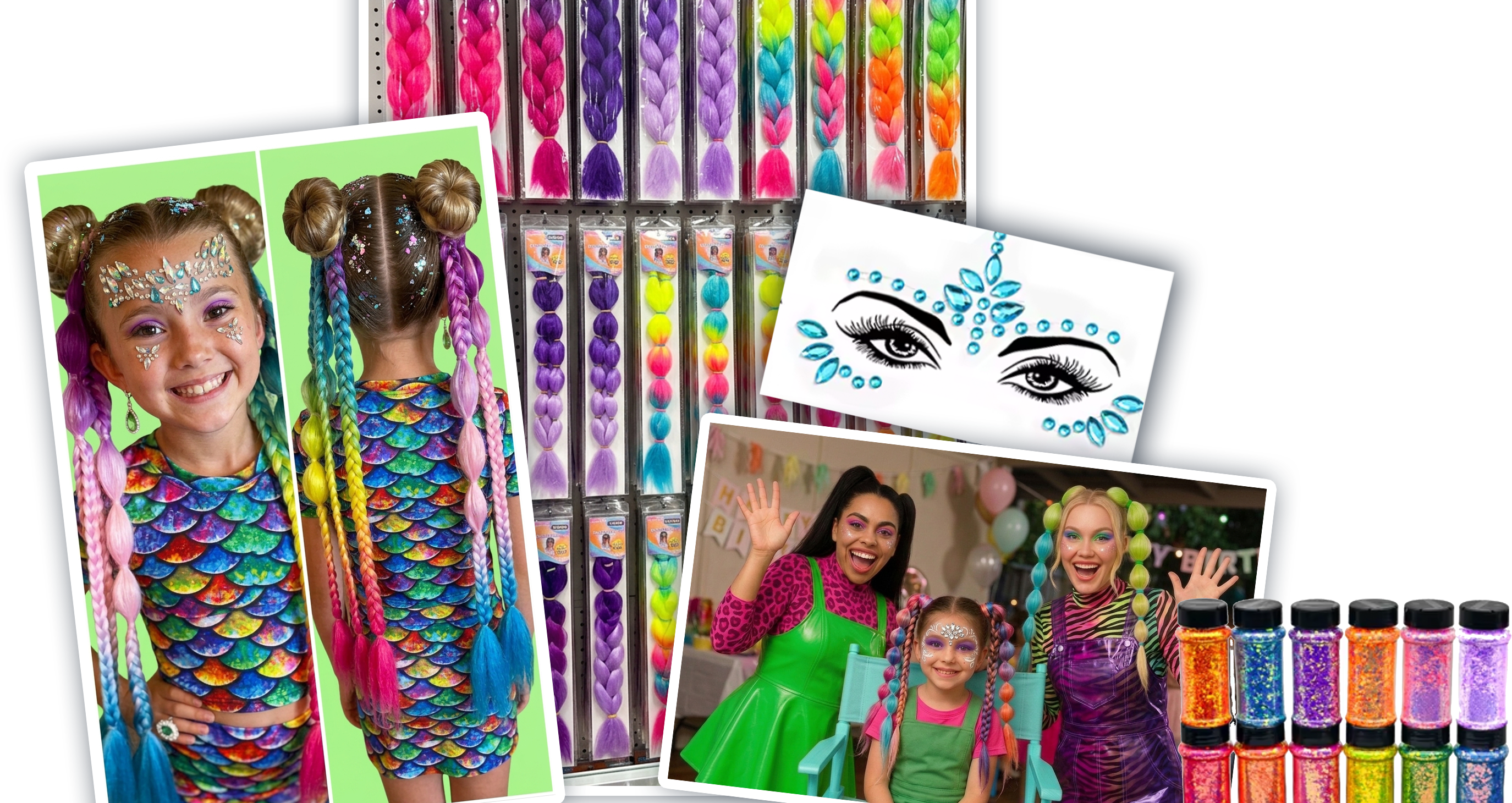 Bubble Braids and Bling