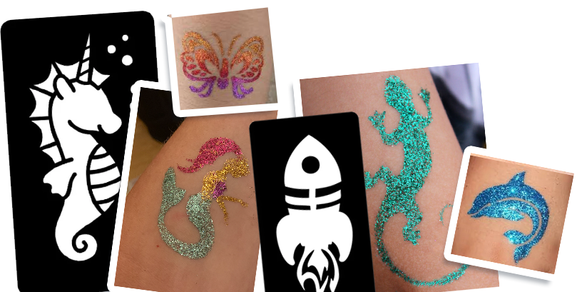 Glitter Tattoos