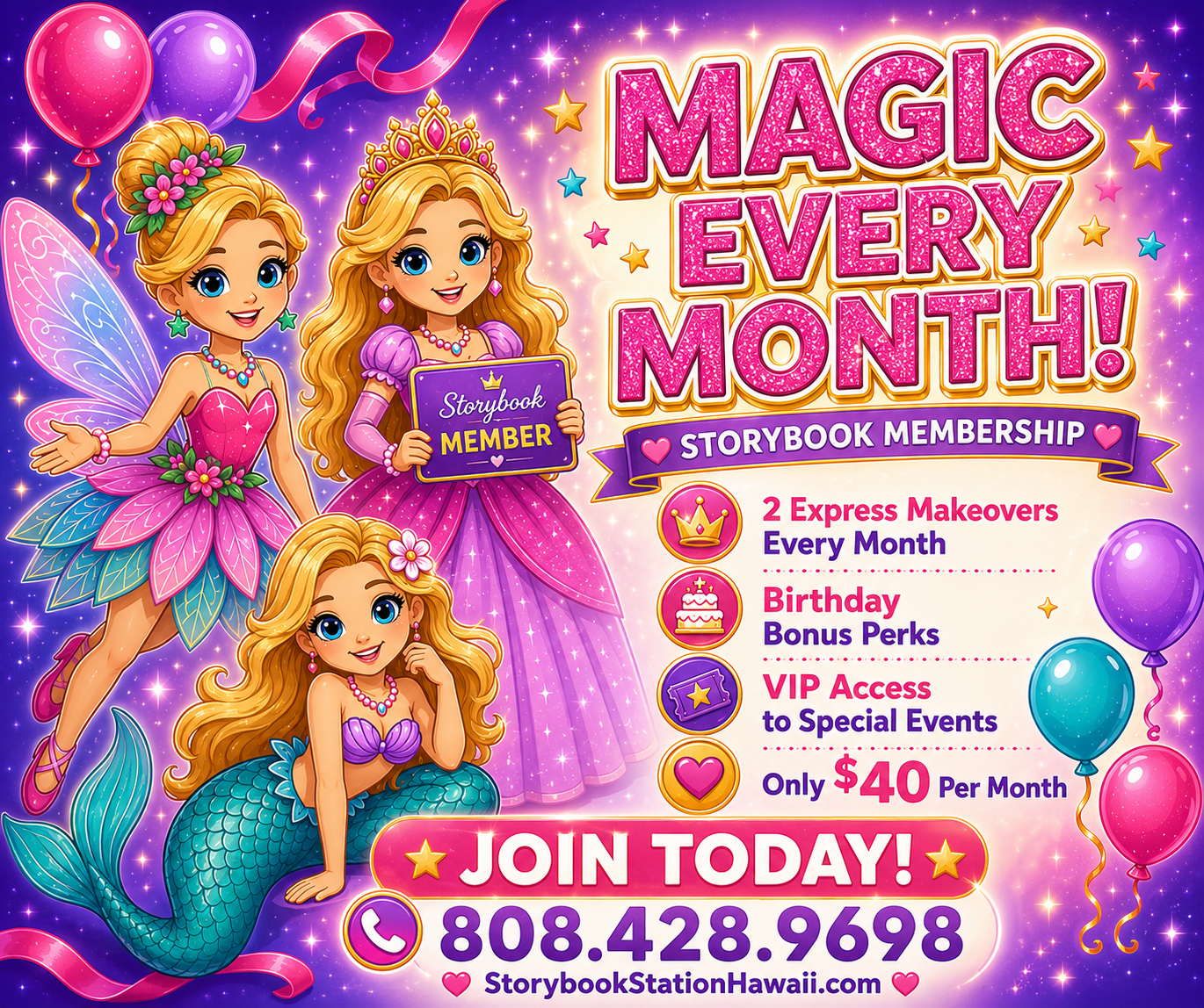 Storybook Station Memberships!