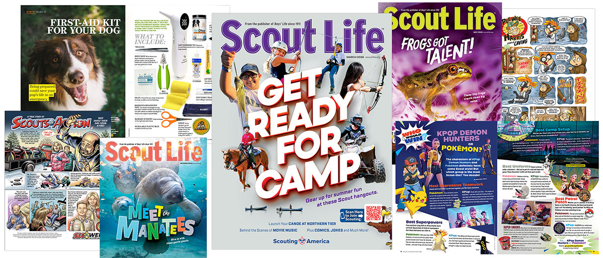 Scout Life masthead