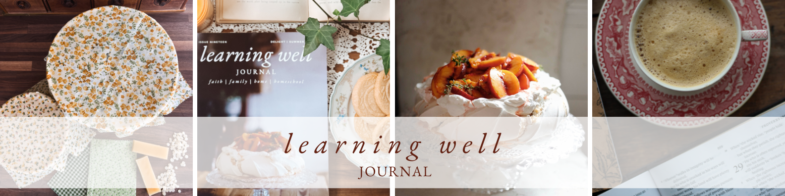 Learning Well Journal masthead