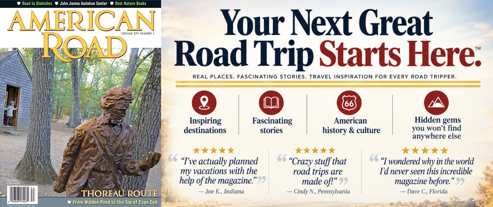 American Road magazine masthead