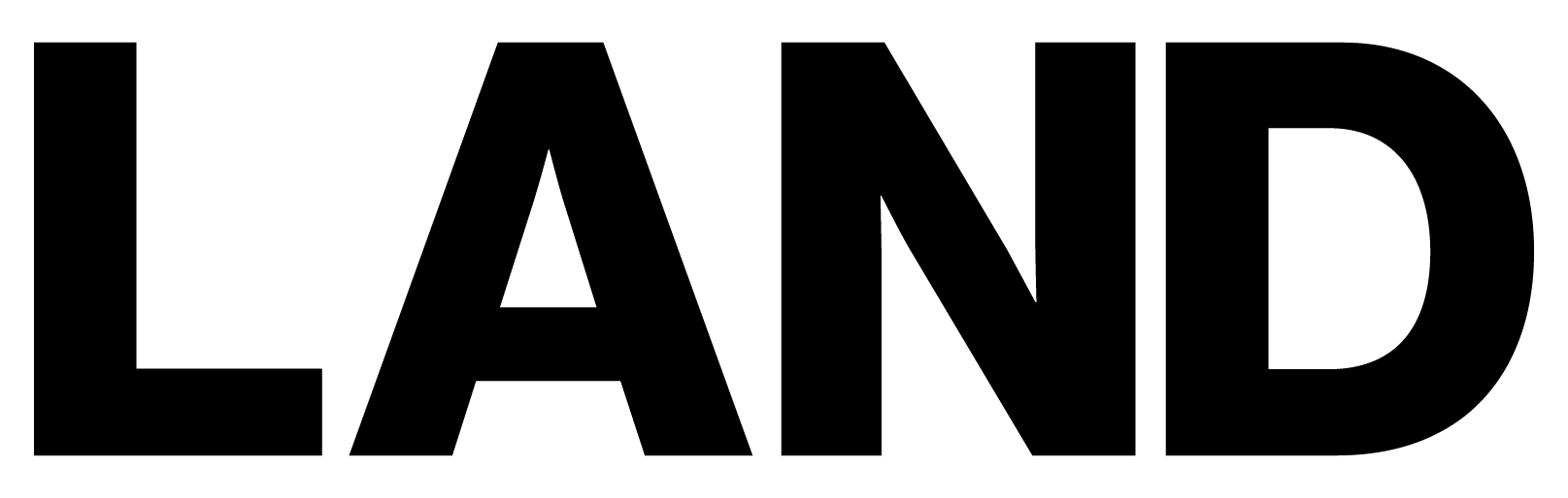LAND Magazine masthead