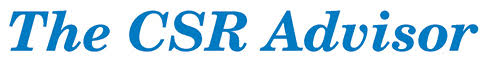 The CSR Advisor masthead