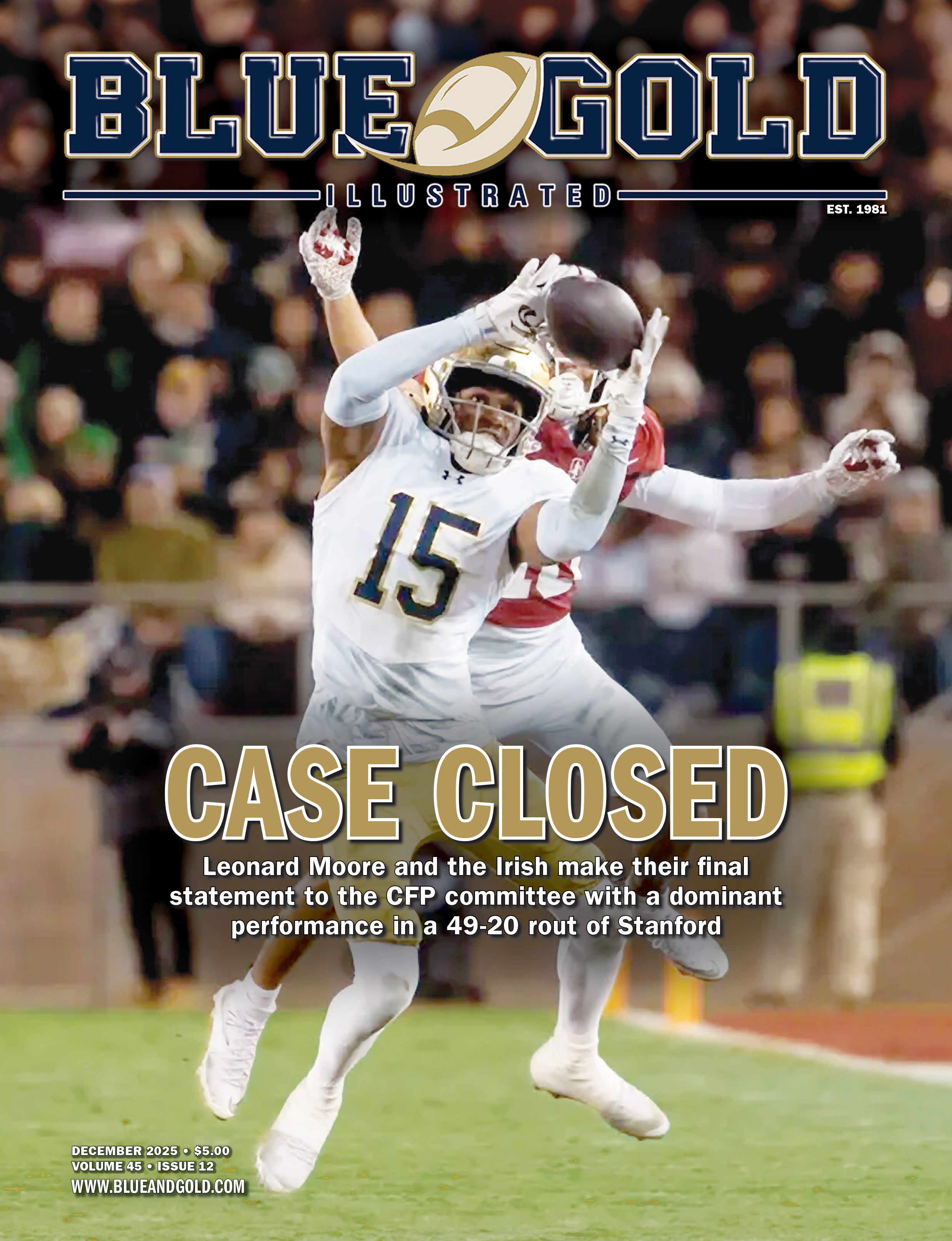 Blue & Gold Illustrated