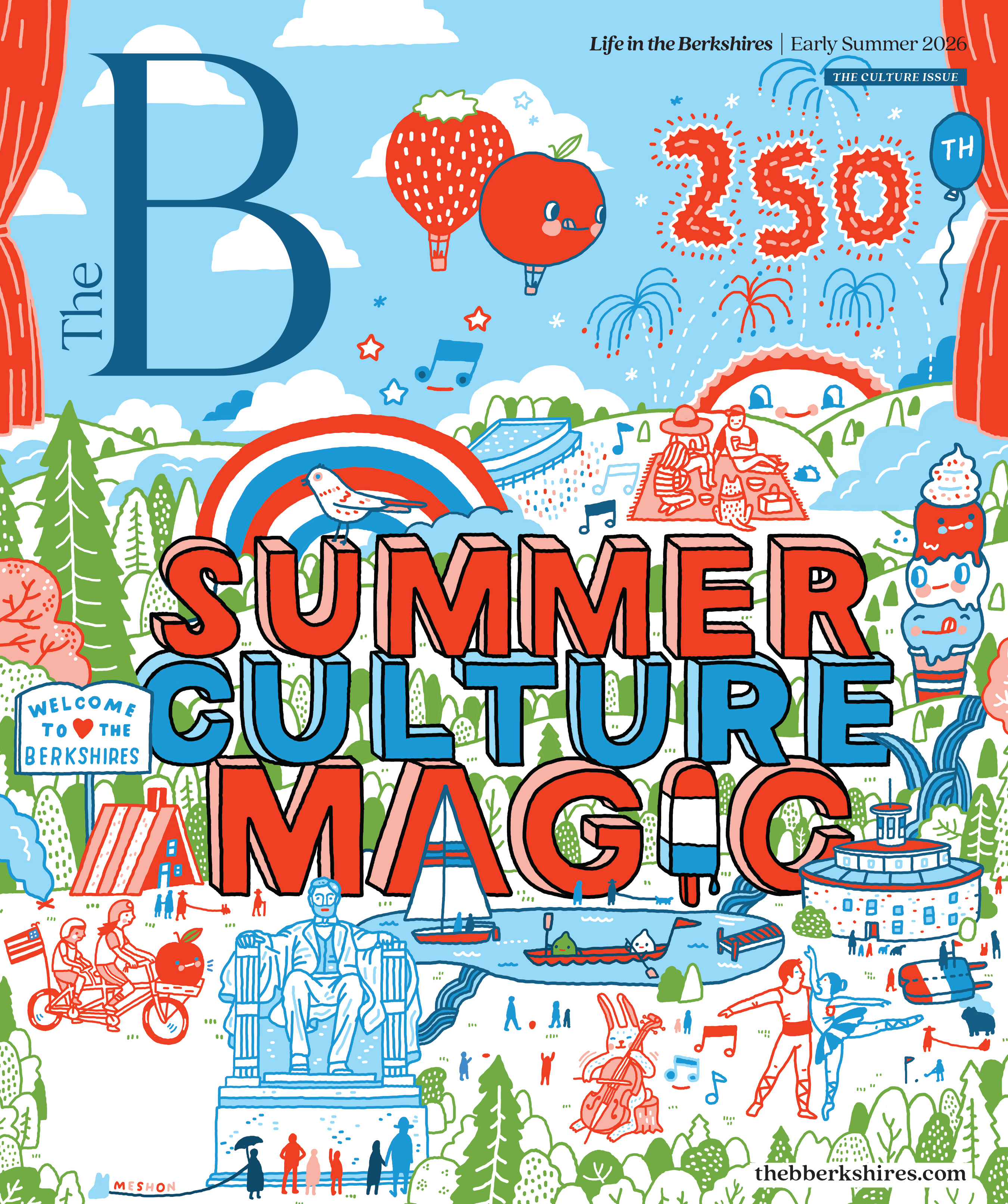 The B Magazine Cover Image