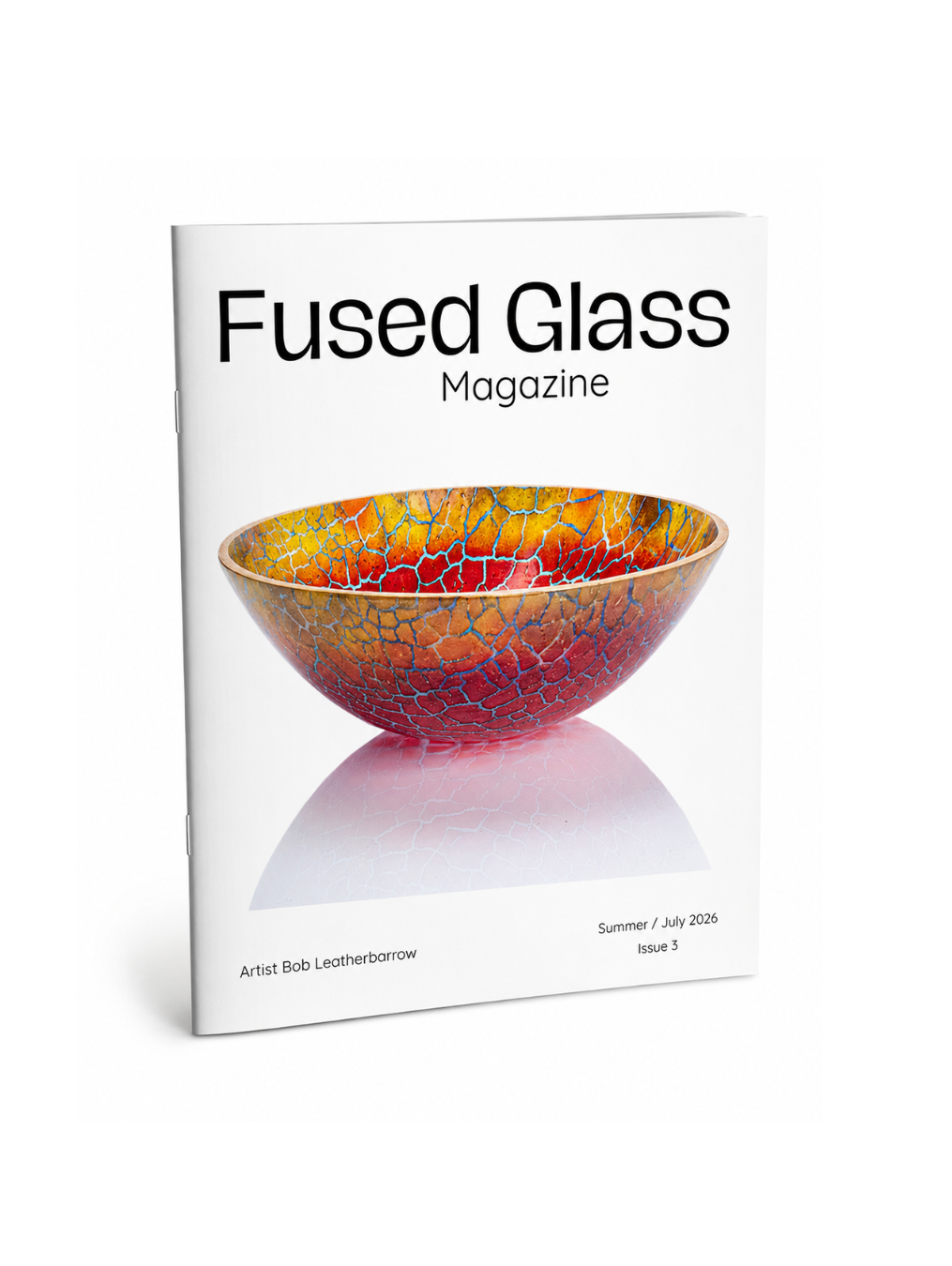 Fused Glass Magazine Cover Image