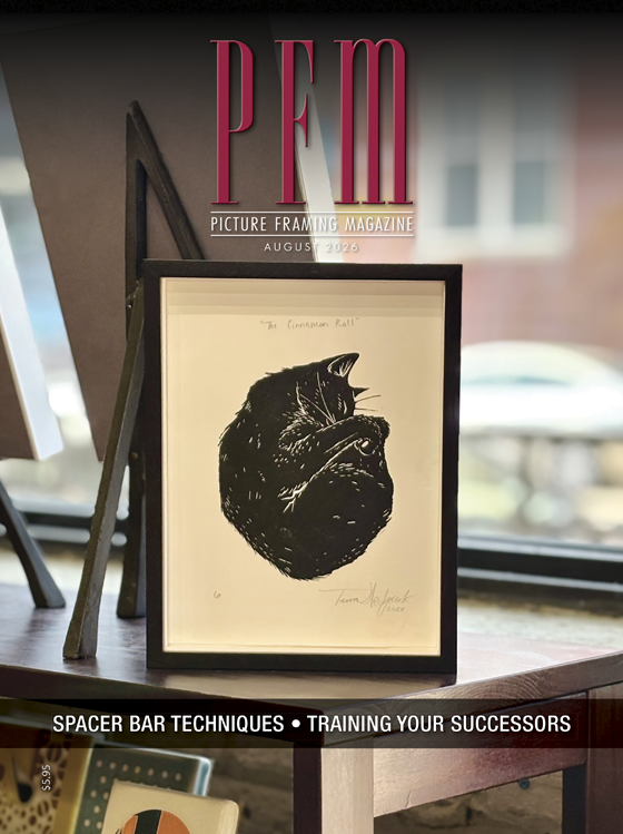 Picture Framing Magazine Cover Image