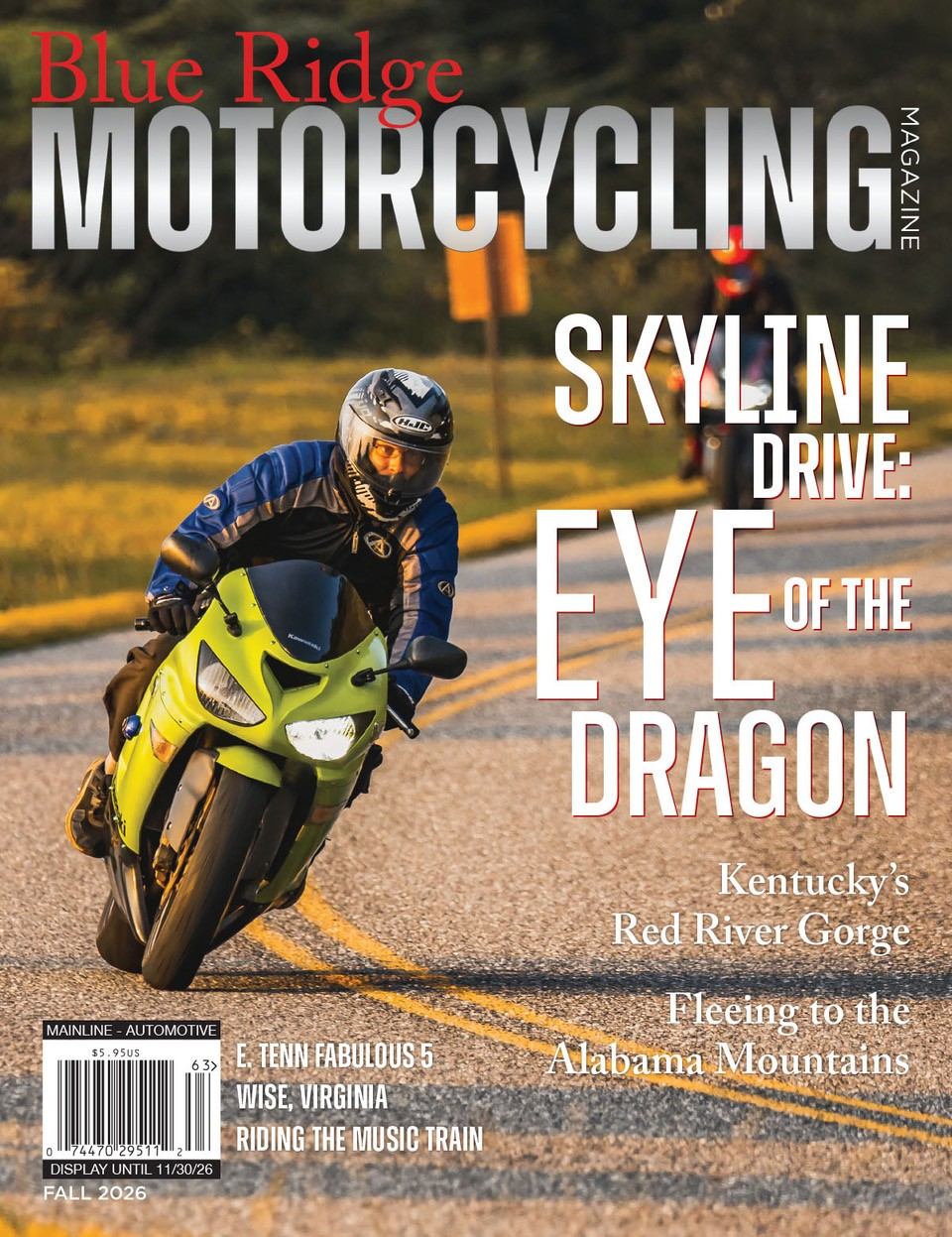 Blue Ridge Motorcycling Cover Image