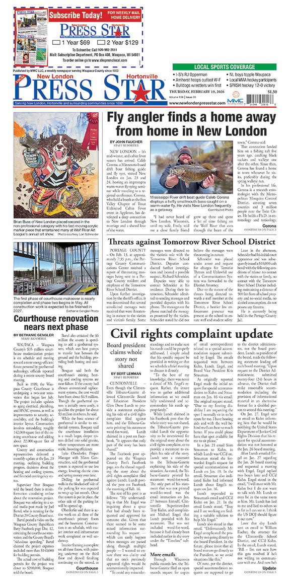 New London Press Star