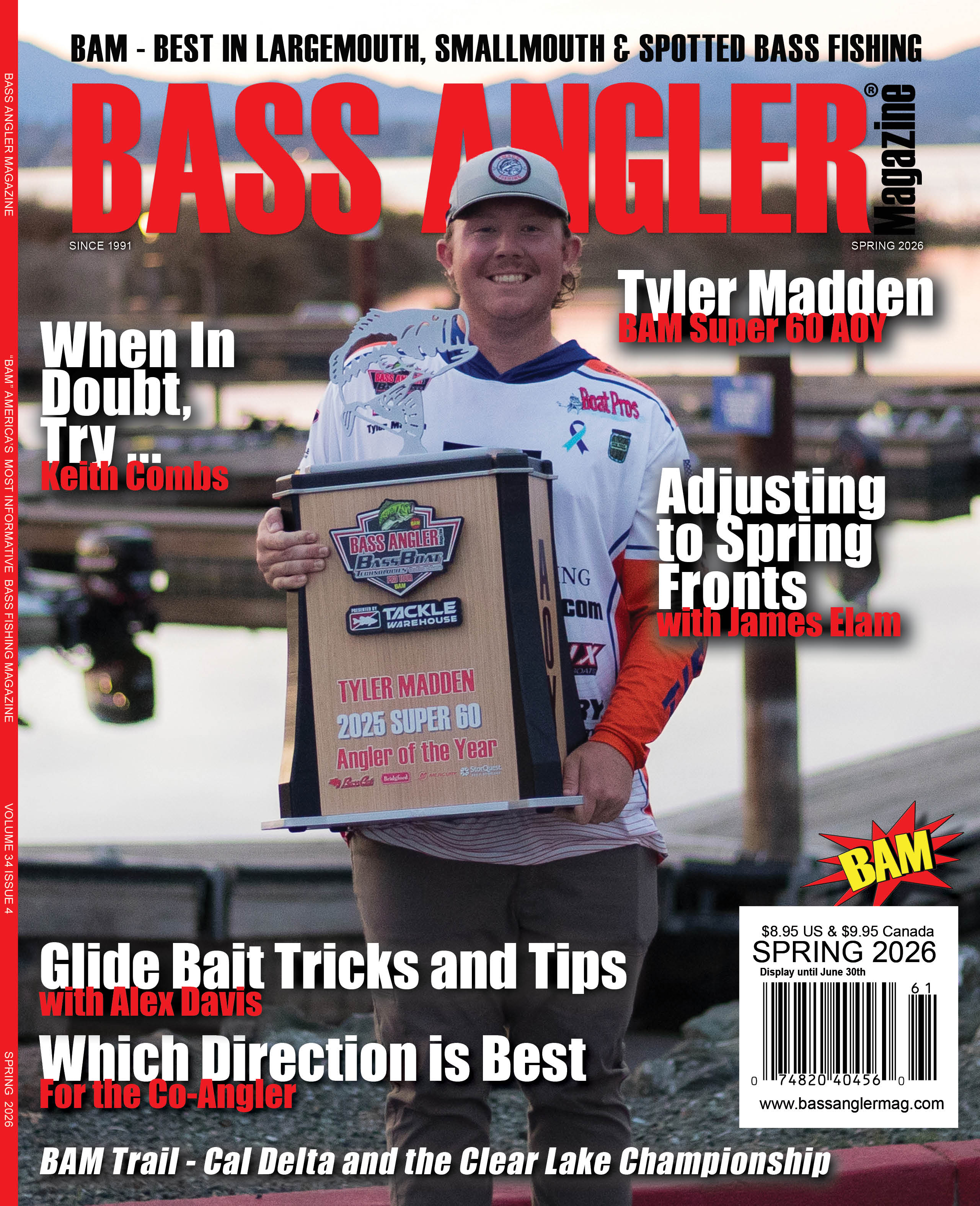 Bass Angler Magazine Cover Image