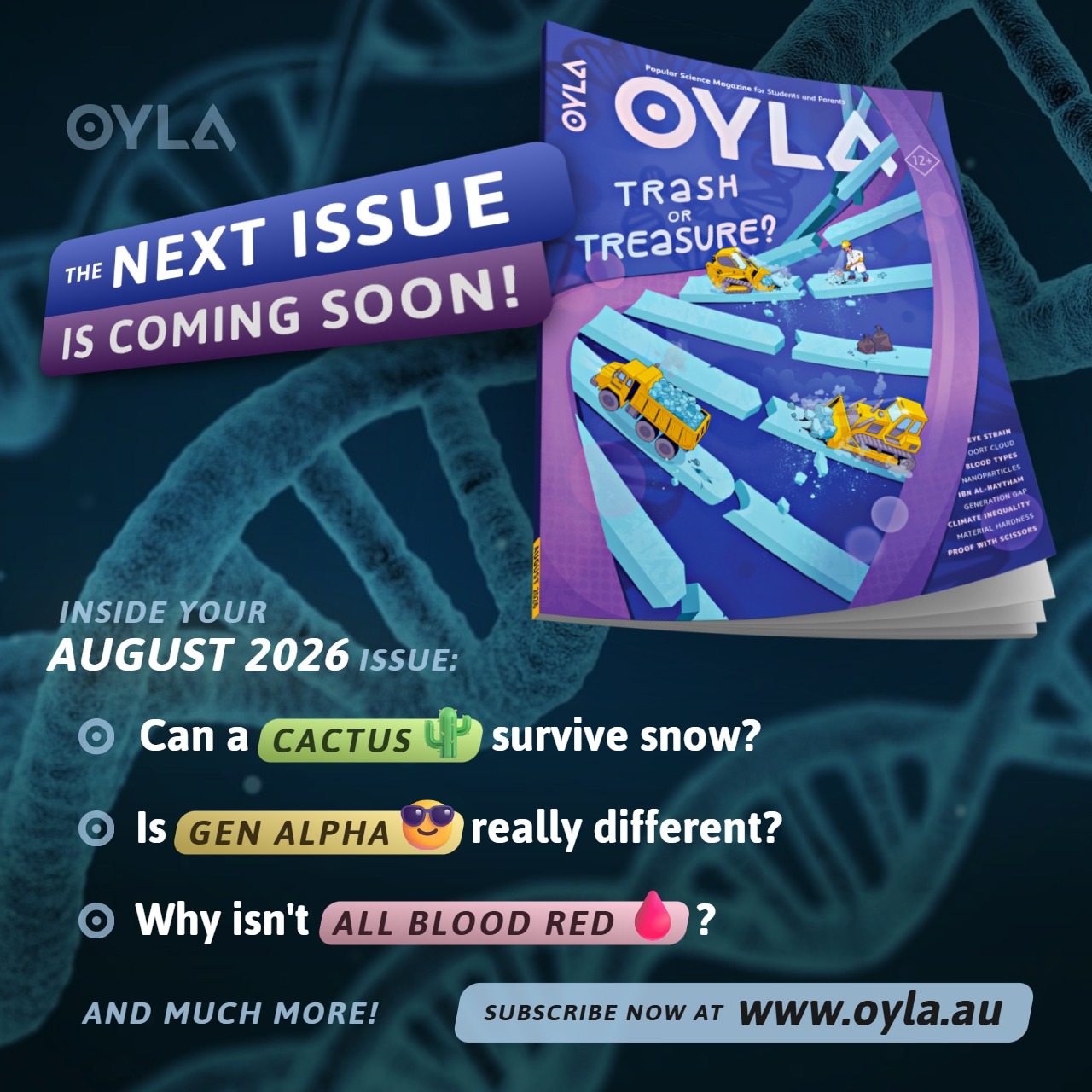 OYLA AUSTRALIA (12+) Cover Image