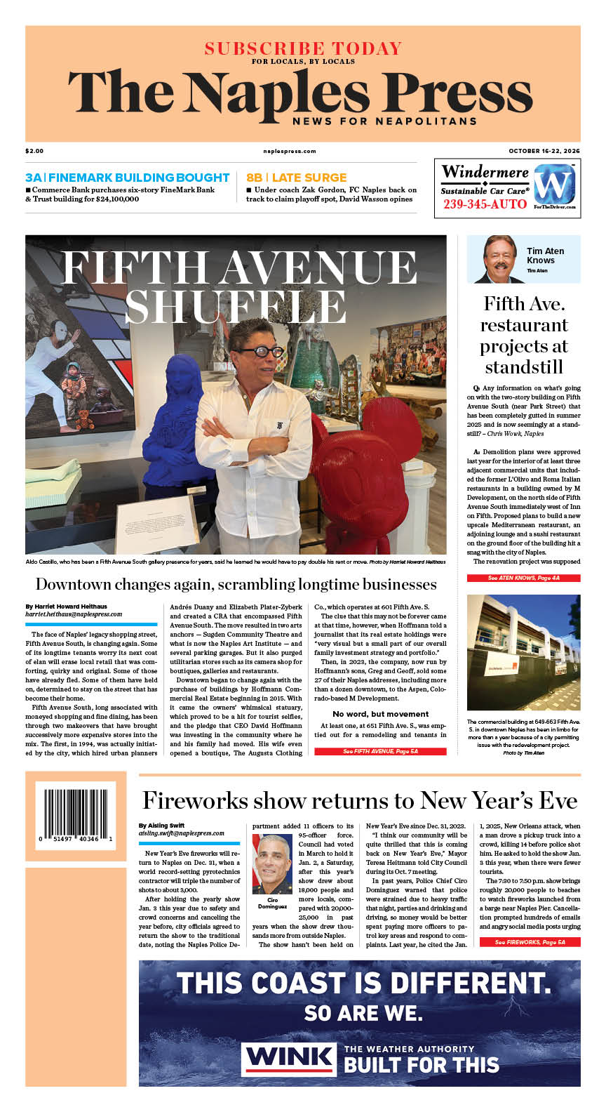 The Naples Press Cover Image