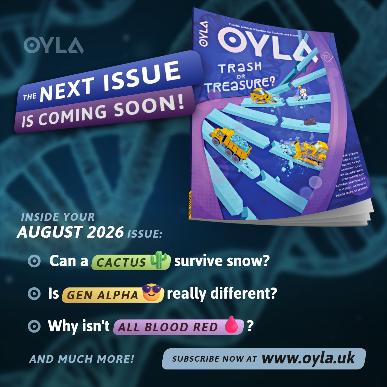 OYLA UK (12+) Cover Image