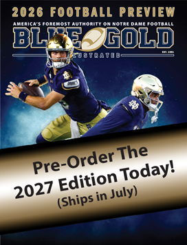 Notre Dame Football Preview Magazine Cover Image