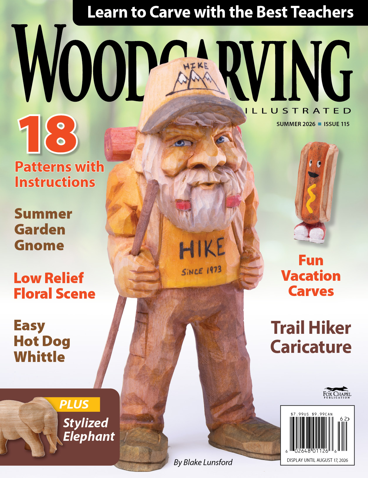Woodcarving Illustrated Digital Cover Image