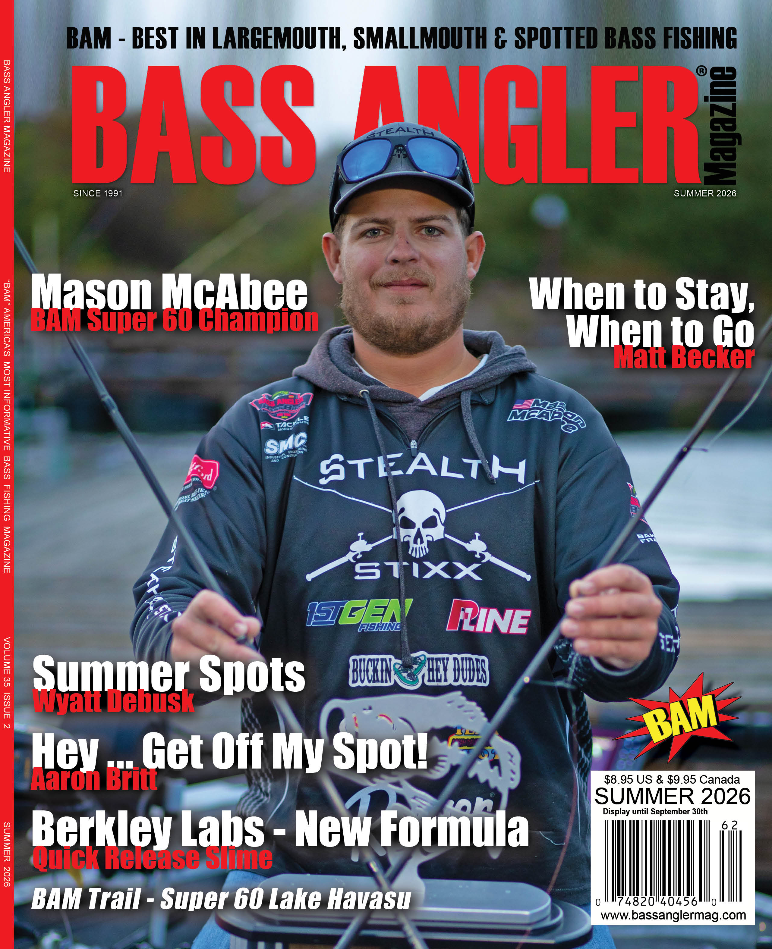 Bass Angler Magazine Cover Image