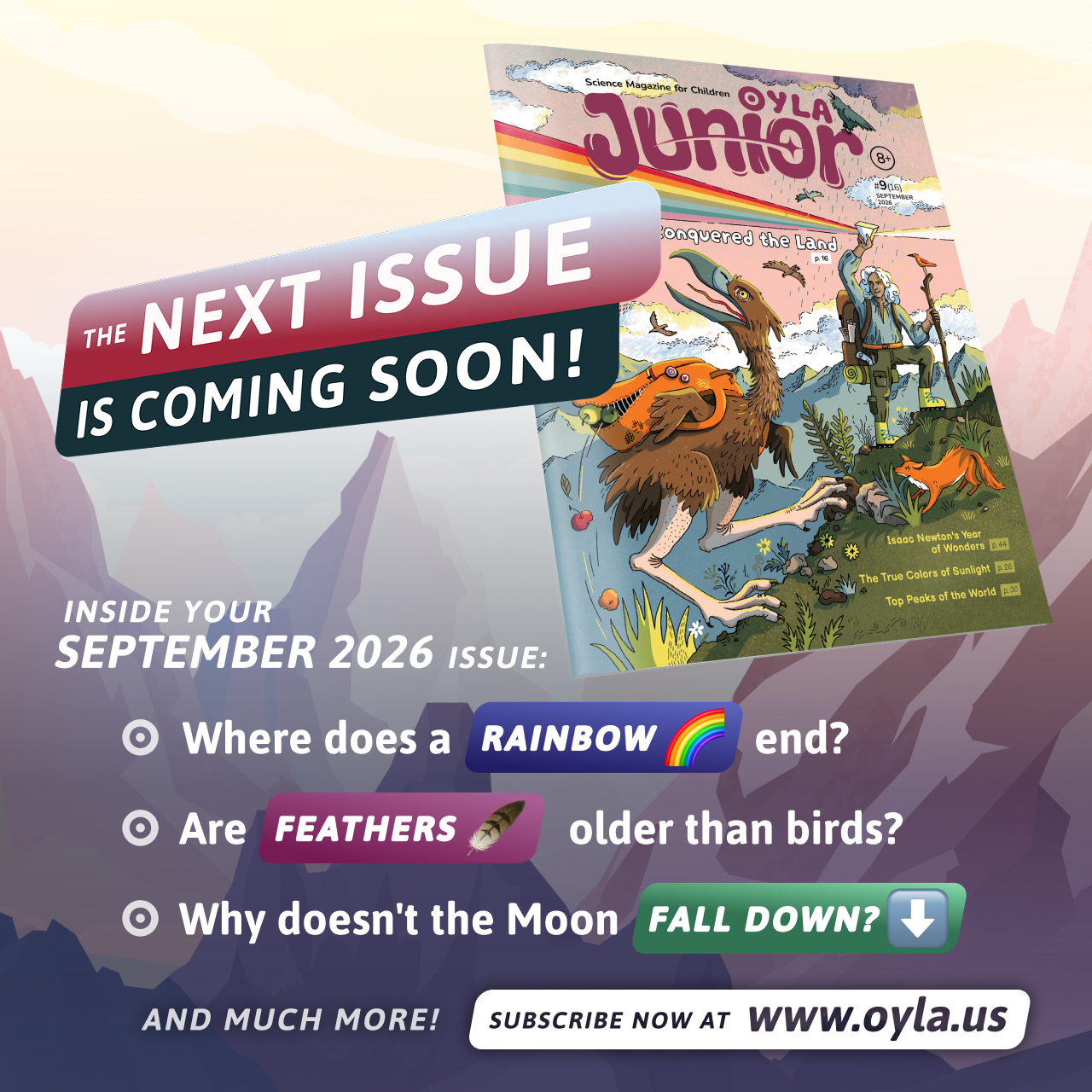 OYLA US JUNIOR (8+) Cover Image