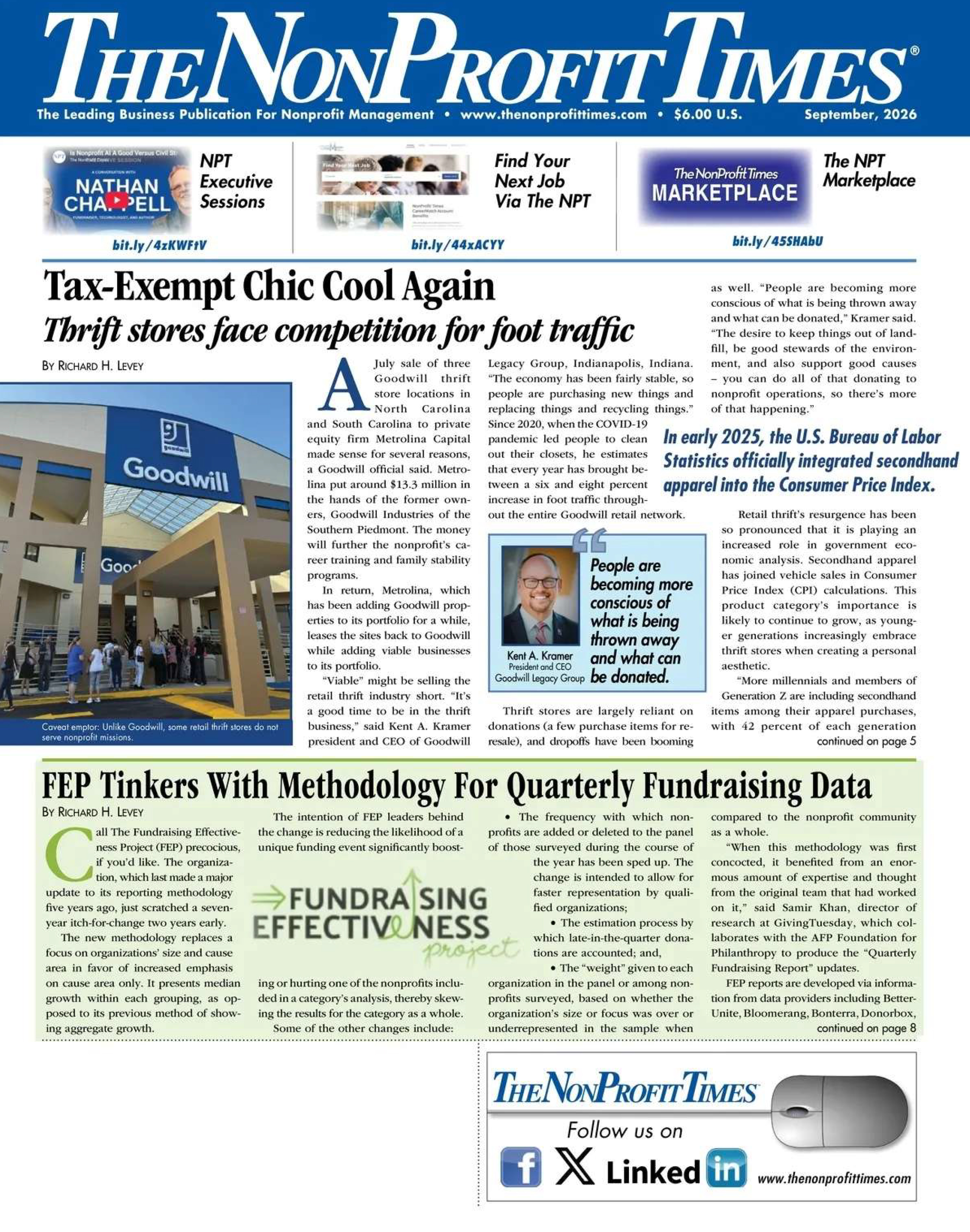 The NonProfit Times Cover Image