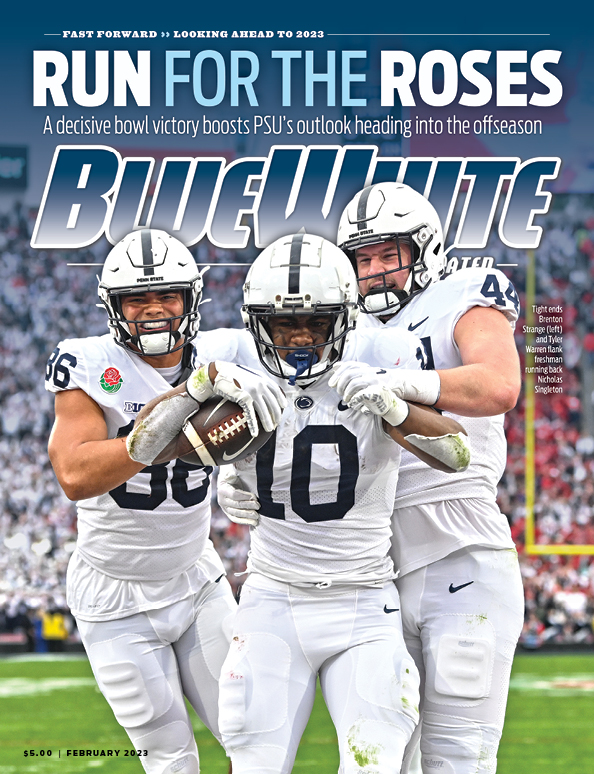 Blue White Illustrated Magazine