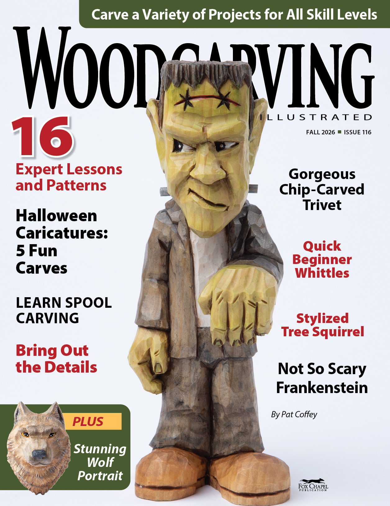 Woodcarving Illustrated Digital Cover Image