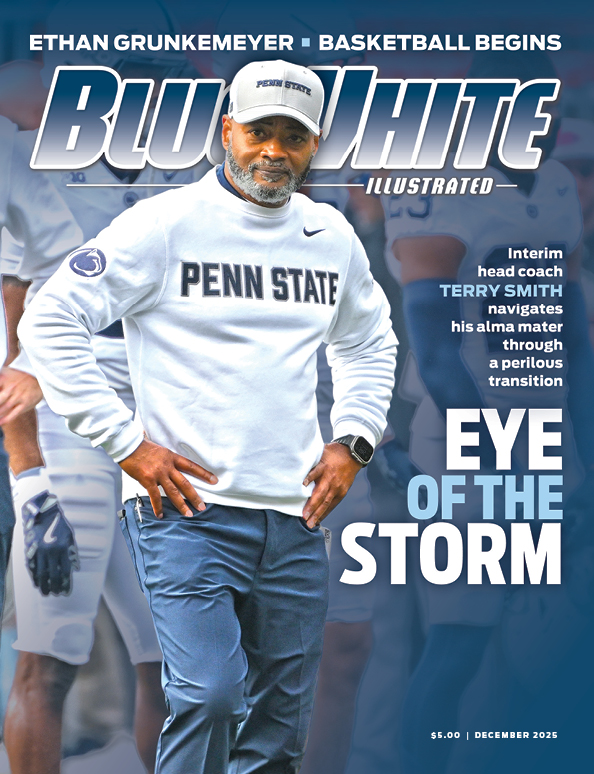 Blue White Illustrated