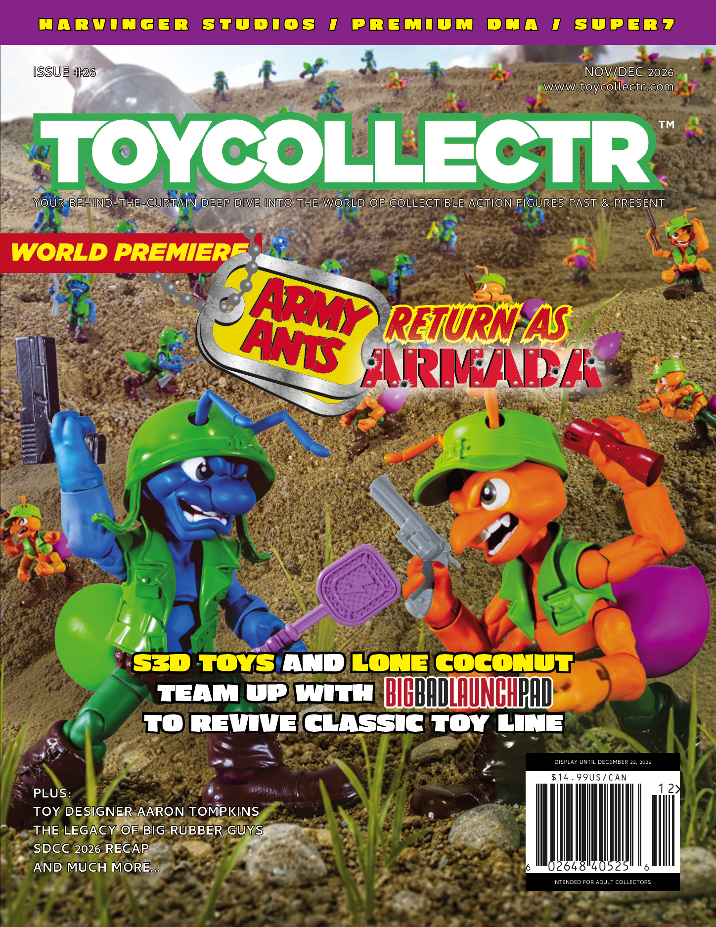 TOYCOLLECTR Magazine Cover Image