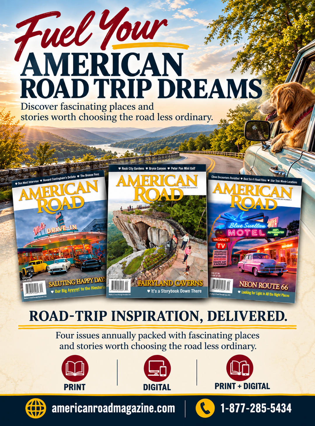 American Road magazine Cover Image